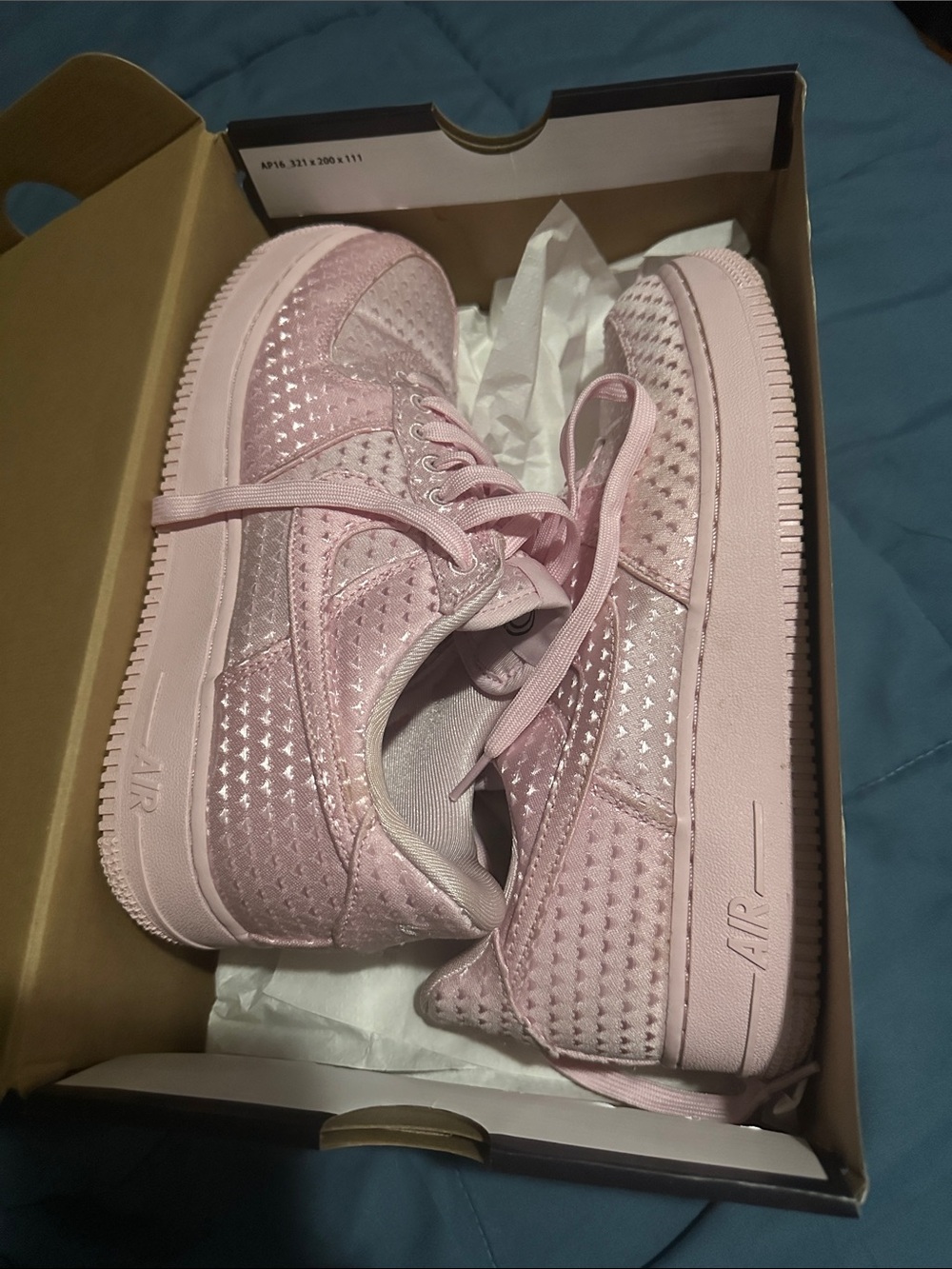 Preloved-Nike Air-force 1. box included. like brand new.